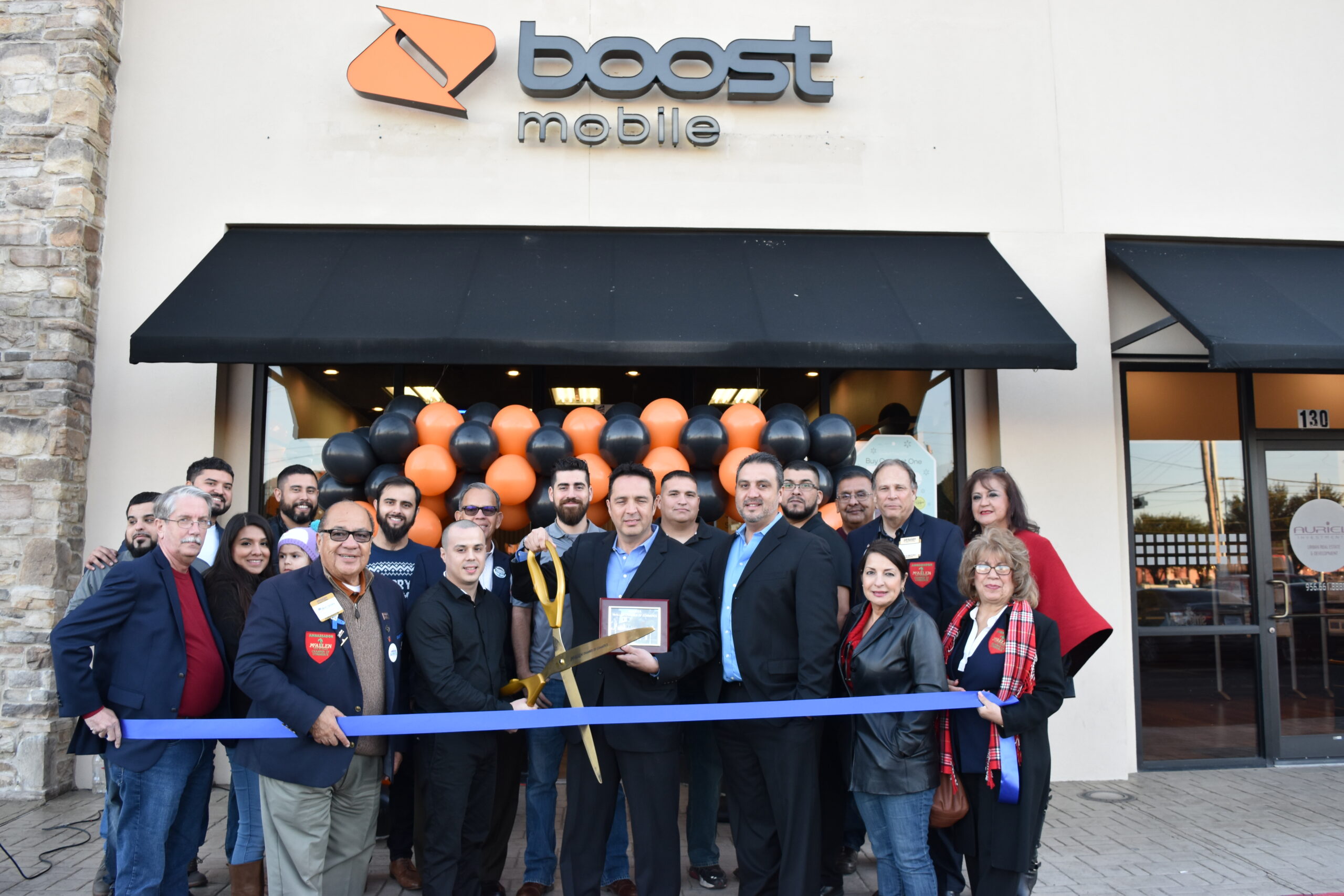 Boost Mobile Grand Opening and Ribbon Cutting McAllen Chamber of Commerce